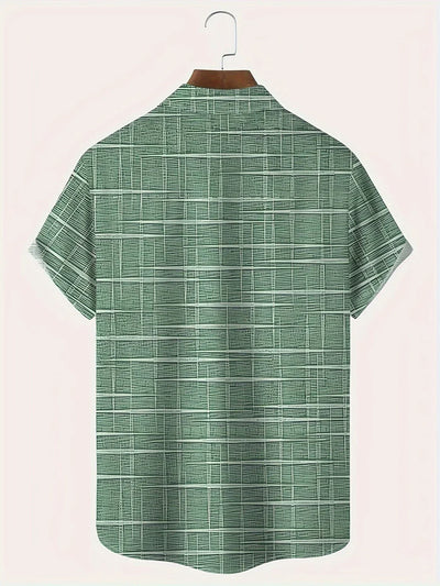 Chemise Hawadi Élégante Avec Motif À Rayures