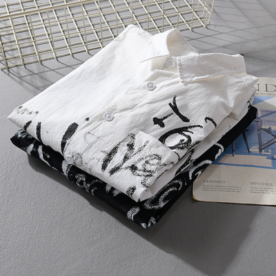 Chemise Graffiti En Coton