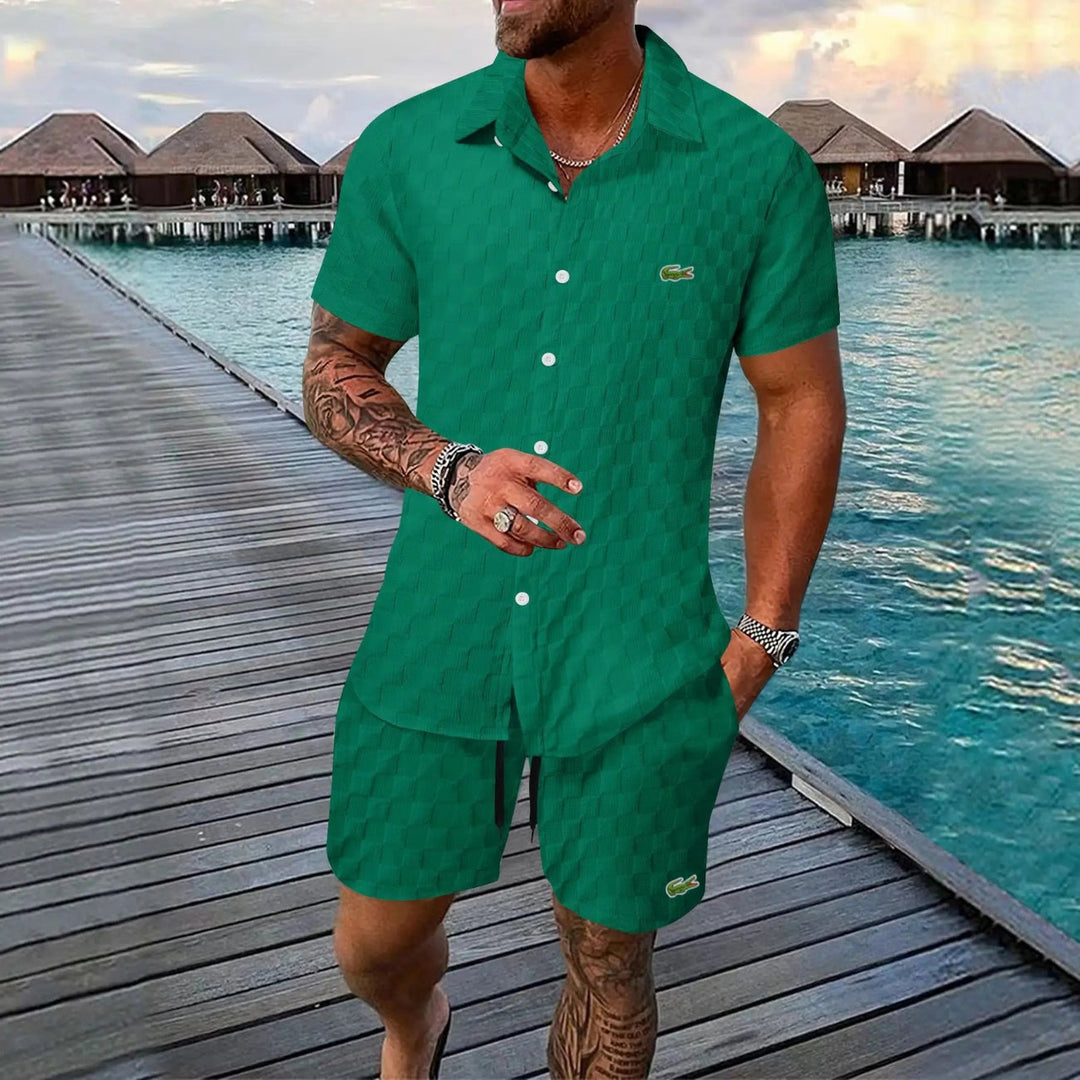 Set d'Été Homme (Chemise & Short) - SOLDES