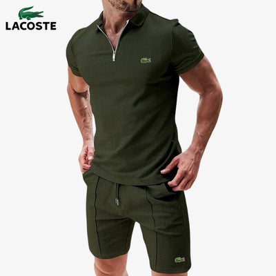 Ensemble Polo Zippé & Short || DÉSTOCKAGE AM