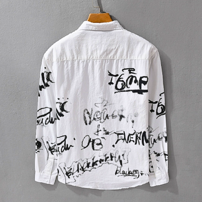 Chemise Graffiti En Coton