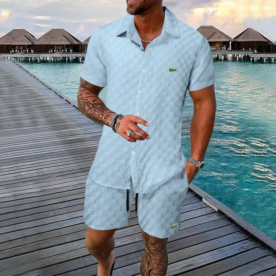 Set d'Été Homme (Chemise & Short) - SOLDES