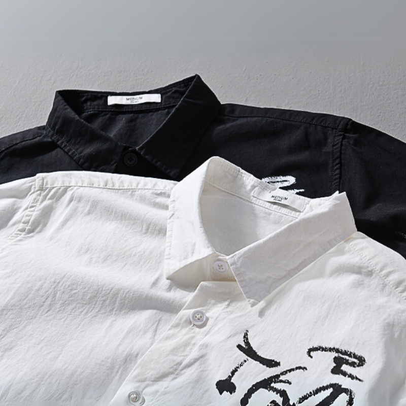 Chemise Graffiti En Coton