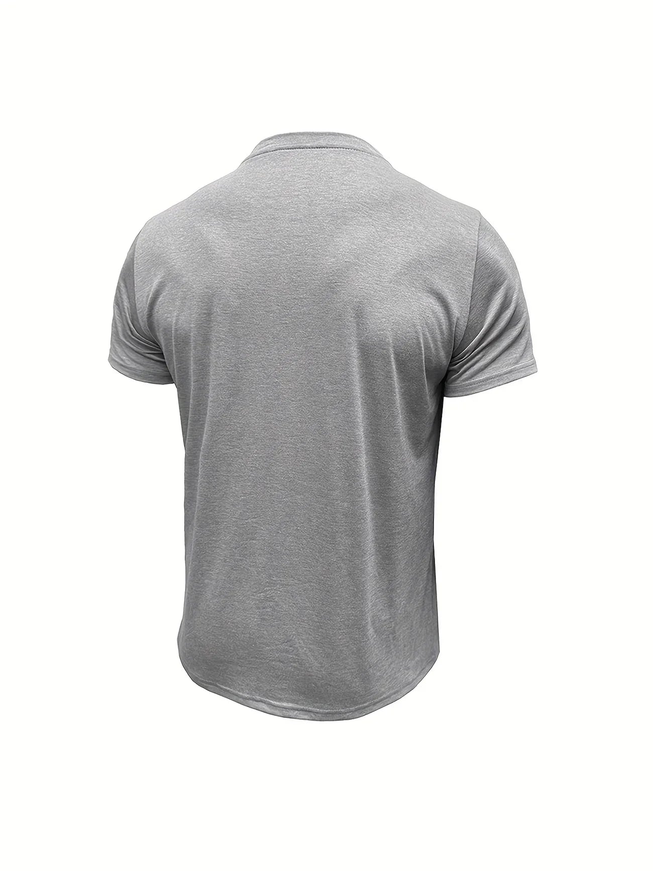 T-shirt Élégant à Col Ras Du Cou Avec Poche