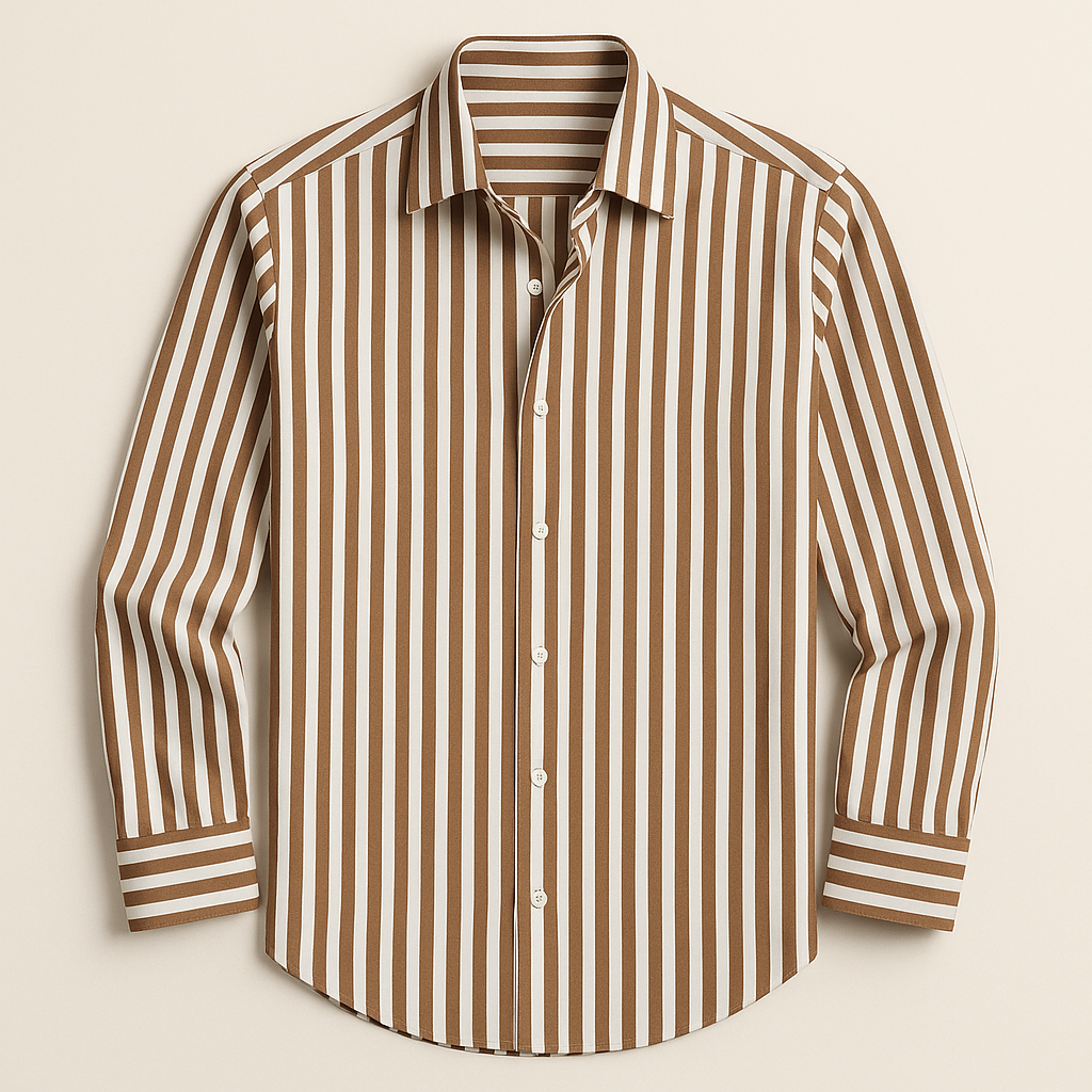 Chemise Bruno Rayée Classique Fit