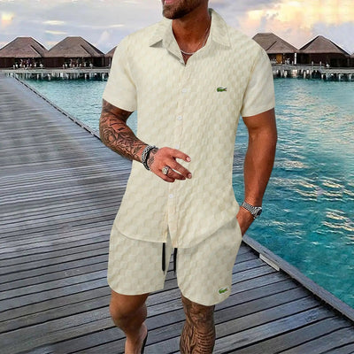 Set d'Été Homme (Chemise & Short) - SOLDES