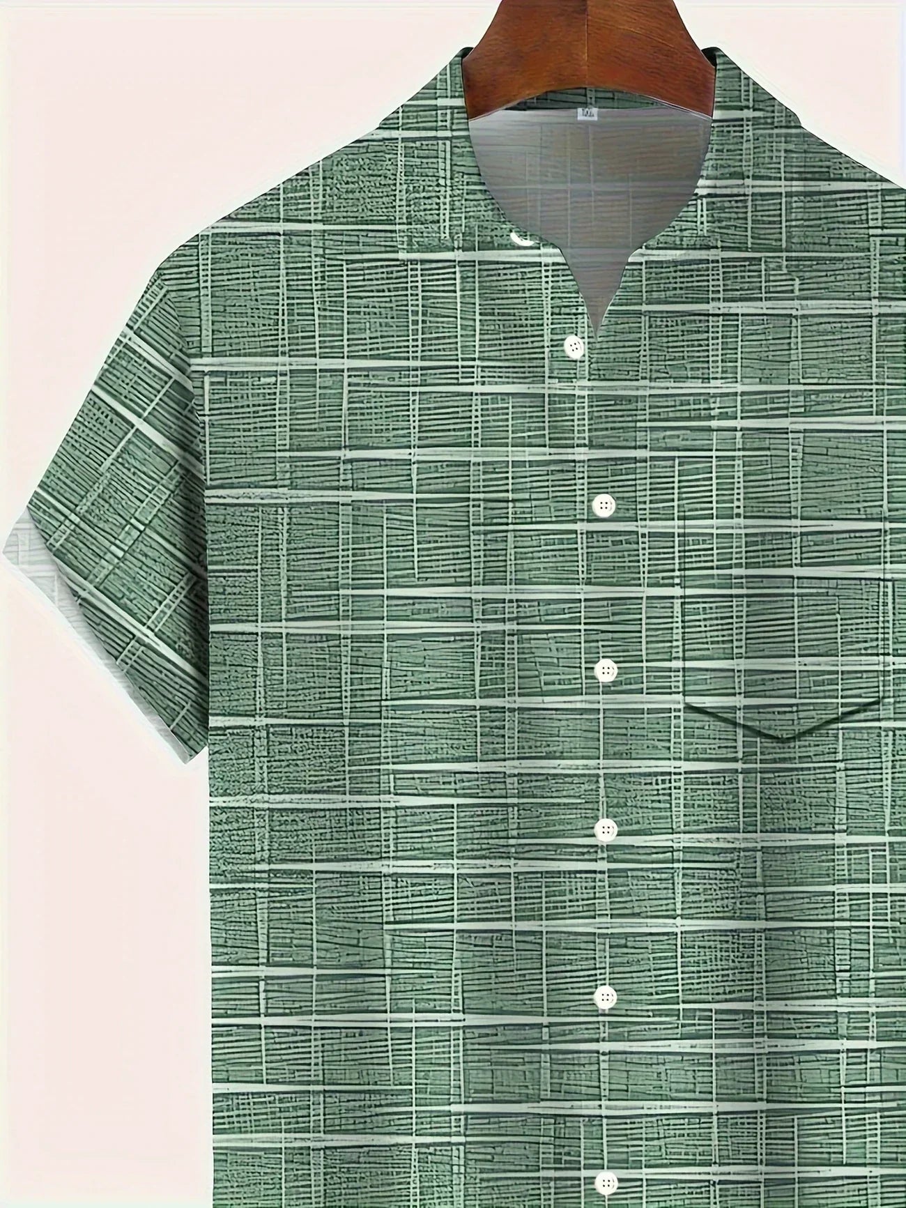 Chemise Hawadi Élégante Avec Motif À Rayures