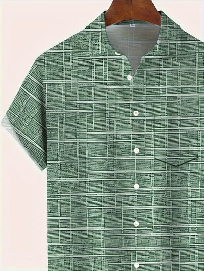 Chemise Hawadi Élégante Avec Motif À Rayures