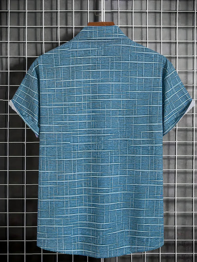 Chemise Hawadi Élégante Avec Motif À Rayures