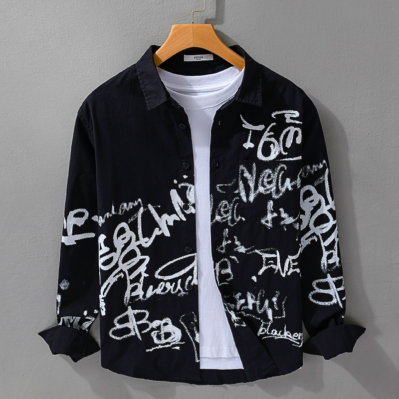 Chemise Graffiti En Coton