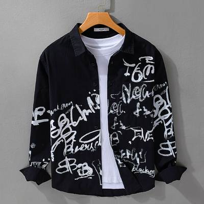 Chemise Graffiti En Coton