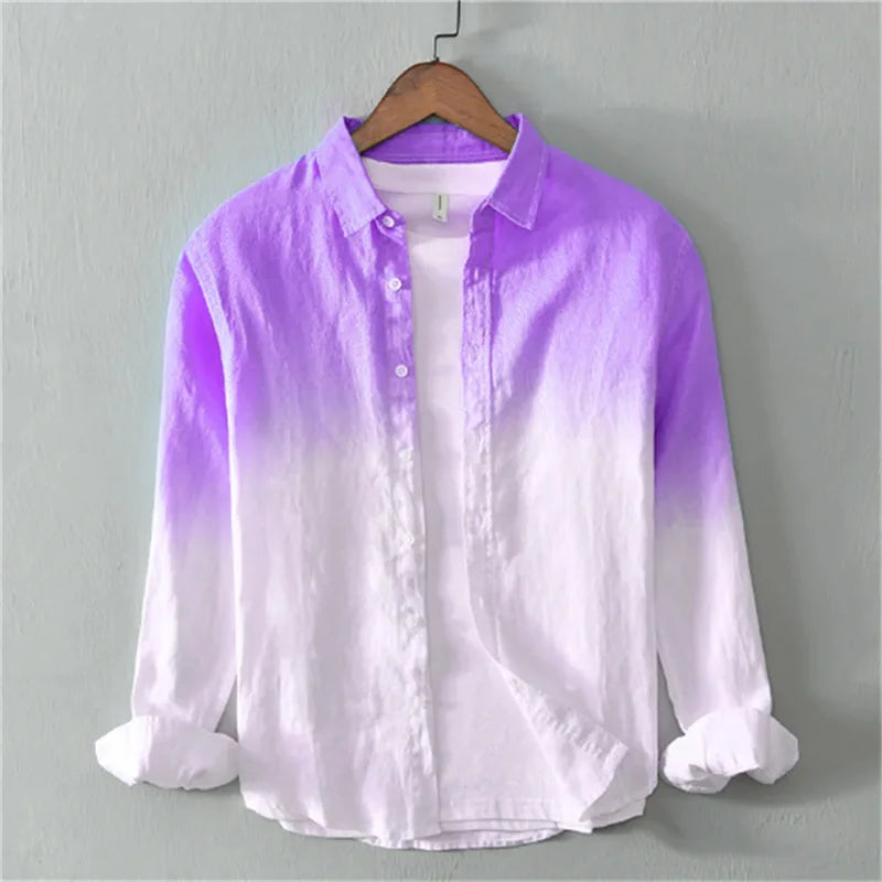 Chemise Bayno Dégradé En Lin