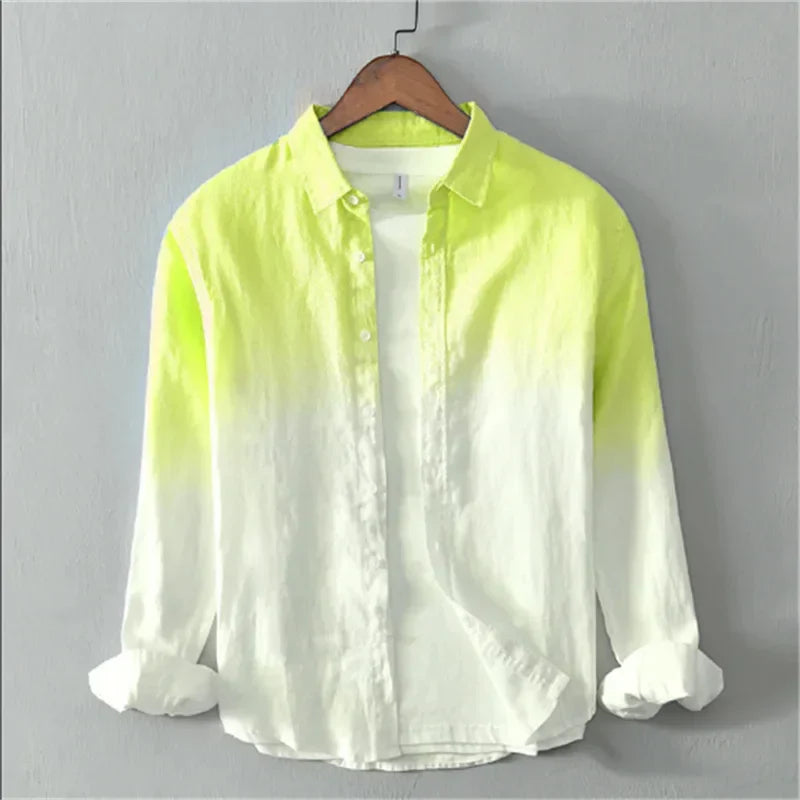 Chemise Bayno Dégradé En Lin