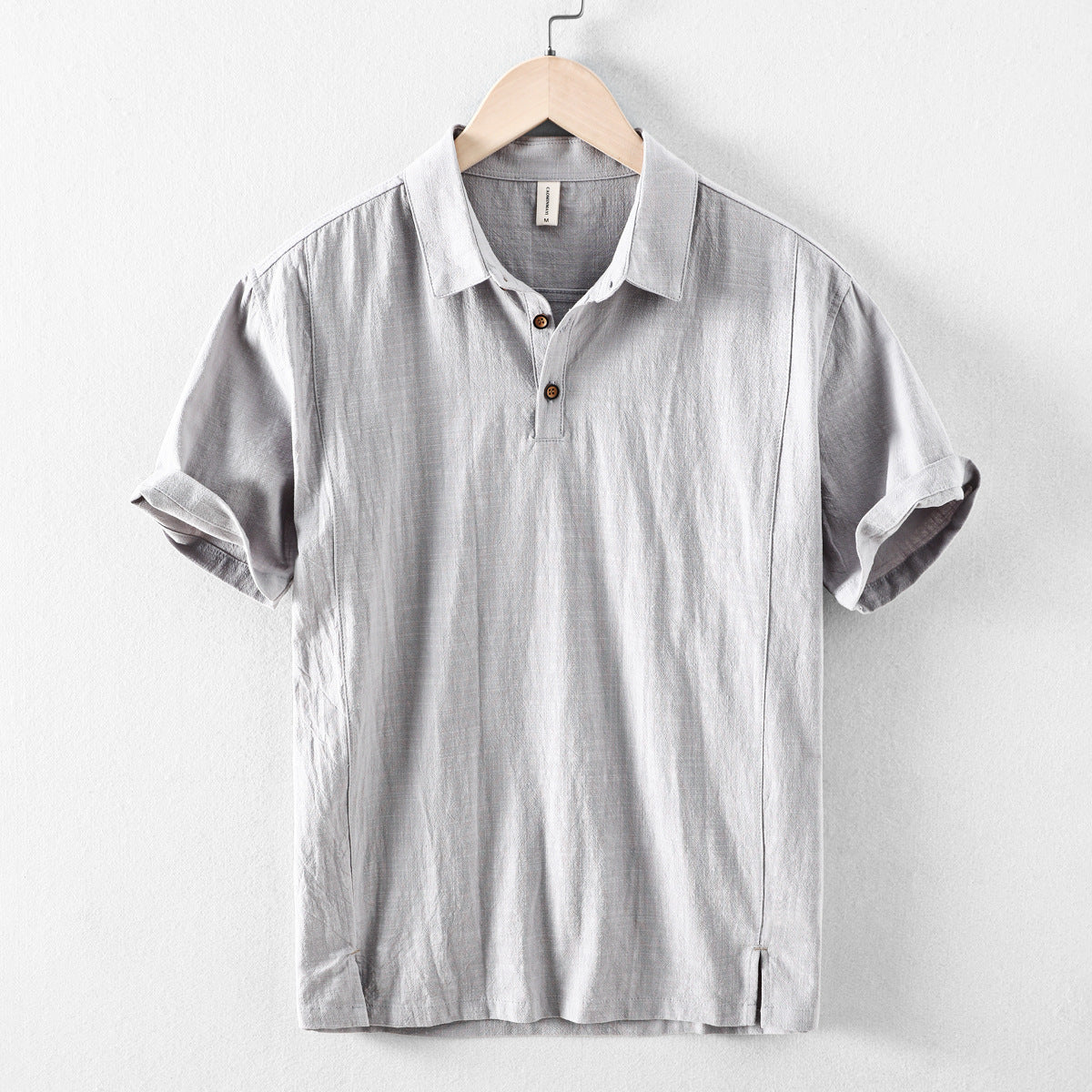 Polo Rico En Coton & En Lin