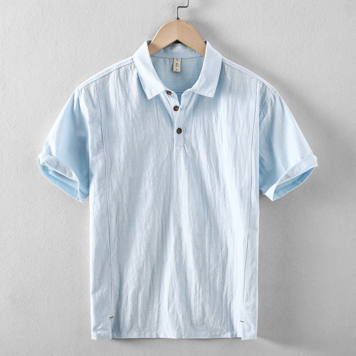 Polo Rico En Coton & En Lin