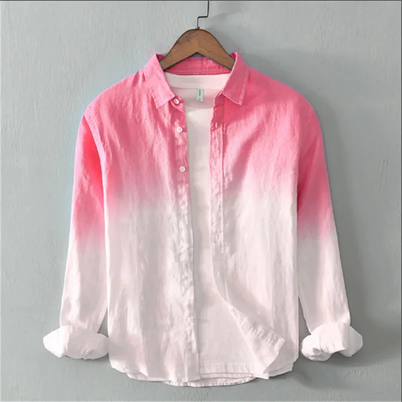 Chemise Bayno Dégradé En Lin