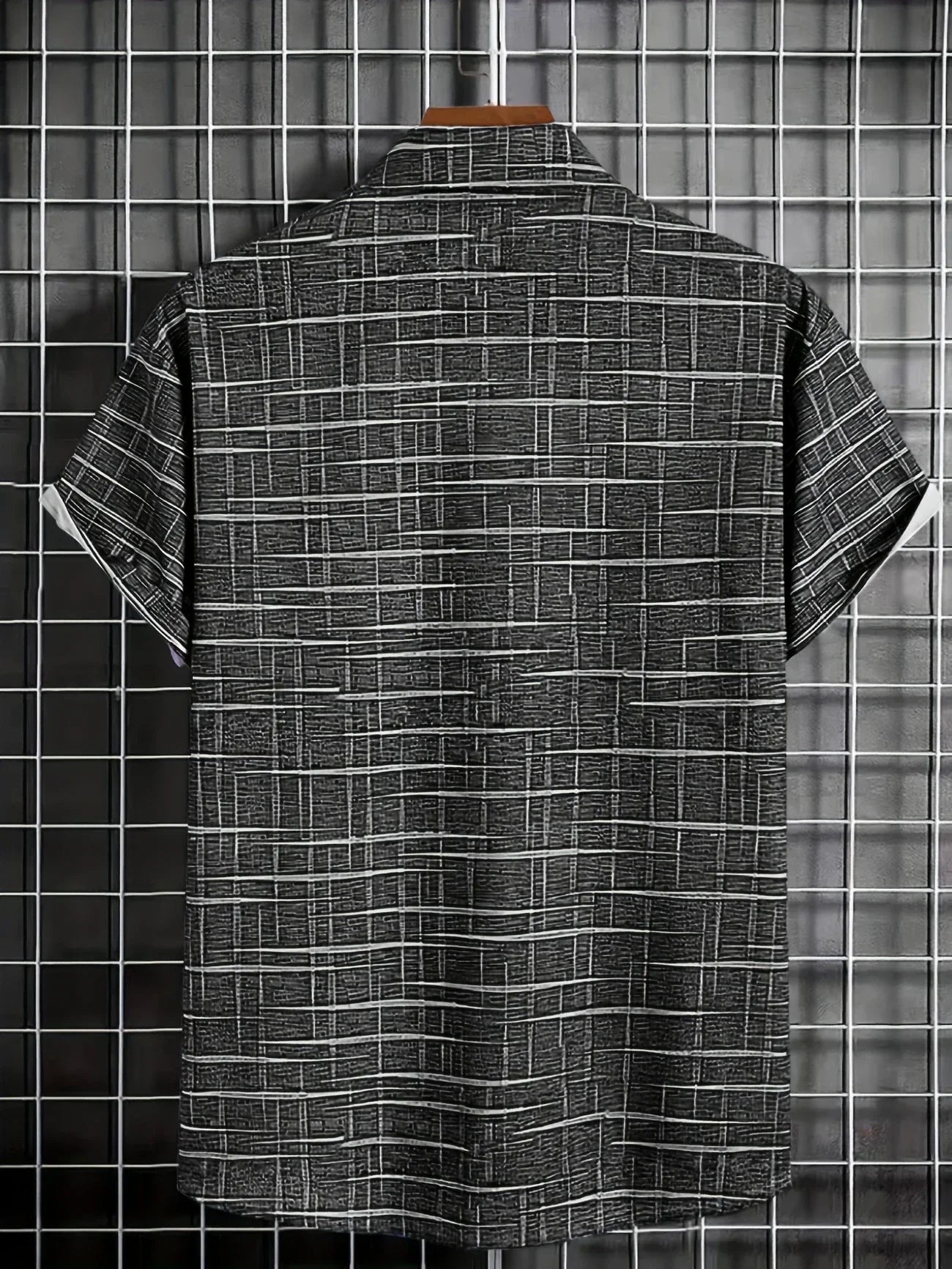 Chemise Hawadi Élégante Avec Motif À Rayures
