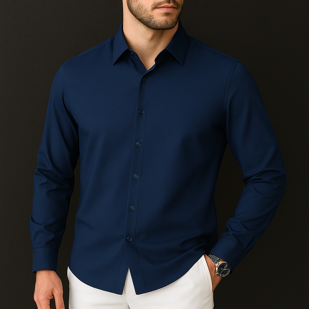 Chemise D'été Fit En Coton Doux